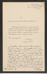 k.k. naturhistorisches Hofmuseum, Intendanzakten 1885-1896 (Hauer), Aktenzahl Z.555/1892, Seite 1